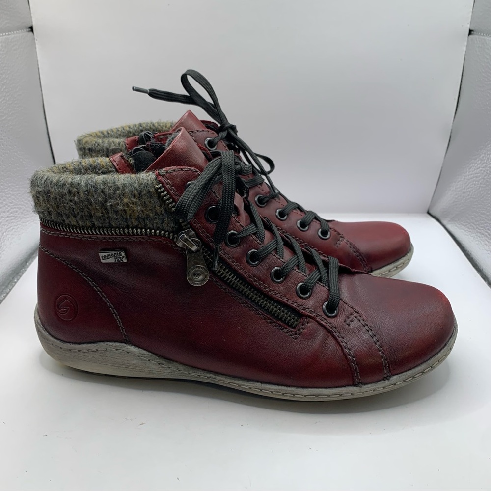 Remonte by Rieker Women's R1473-35 Waterproof Side Zip Ankle Boots,EU 39 US8.5-9